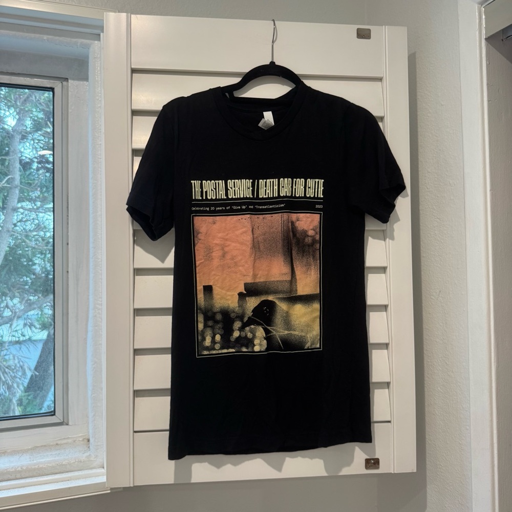 The Postal Service / Death Cab for Cutie Shirt
